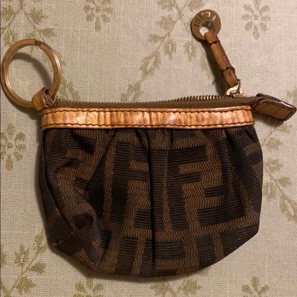 FENDI zucca coin Purse - Picture 2 of 9